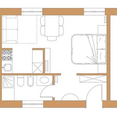公寓 Casa Tritone